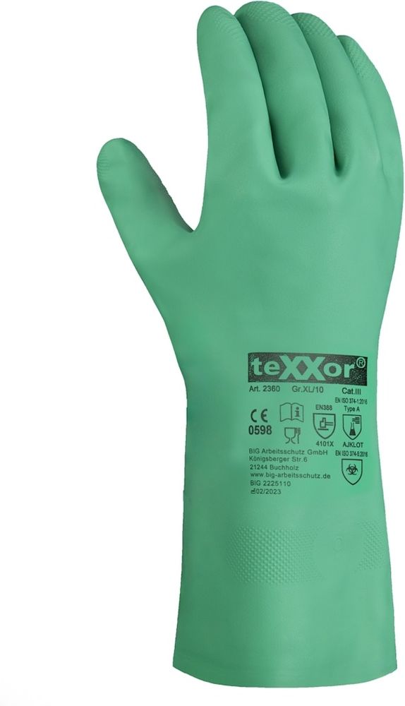 teXXorChemikalienschutz-HandschuheNitril12Stck2360Grn-7