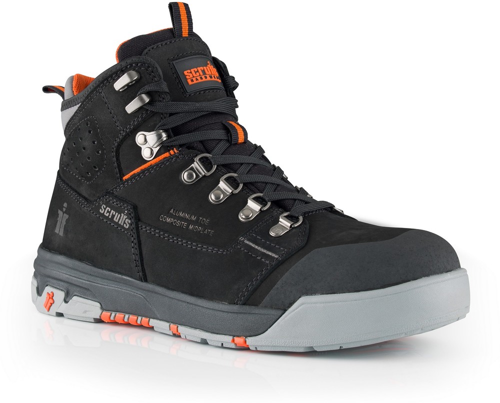 ScruffsSicherheitsschuheSicherheitsstiefelHydra-Schwarz
