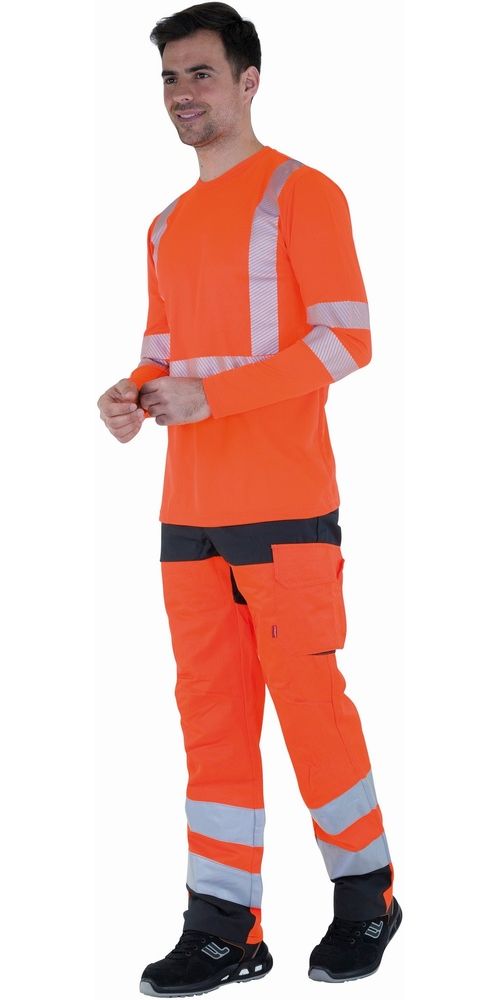 CepovettLangarm-ShirtFluoBase2T539FluoOrange-XXL