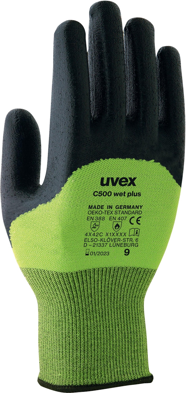UvexSchutzhandschuheC500WetPlus604966049610Paar