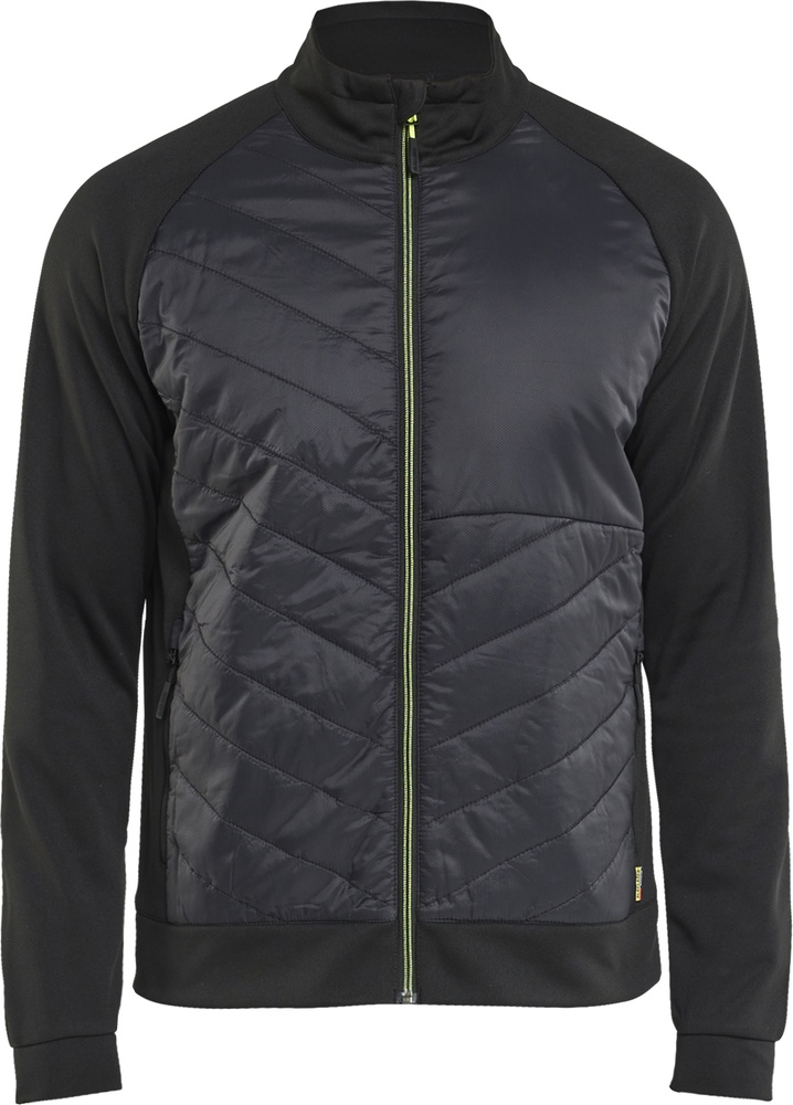 BlklderHybridSweater34182526SchwarzHighVisGelb-4XL