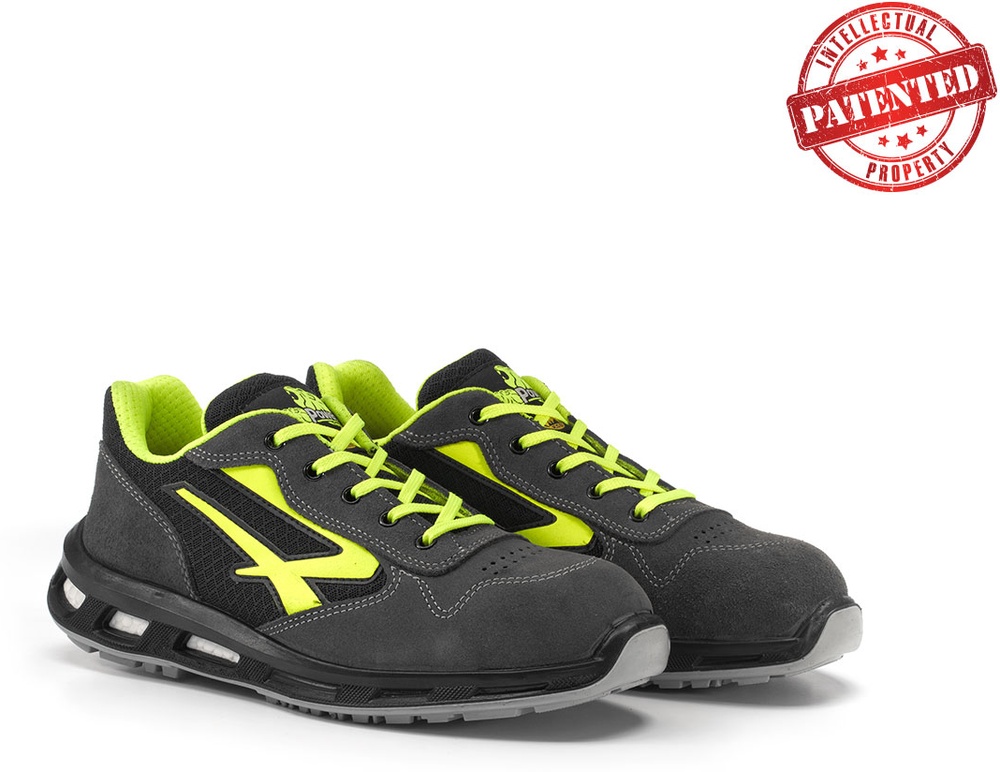 U-PowerSicherheitsschuheHalbschuheYellowEsdS1PSrcRL20386Grau-35