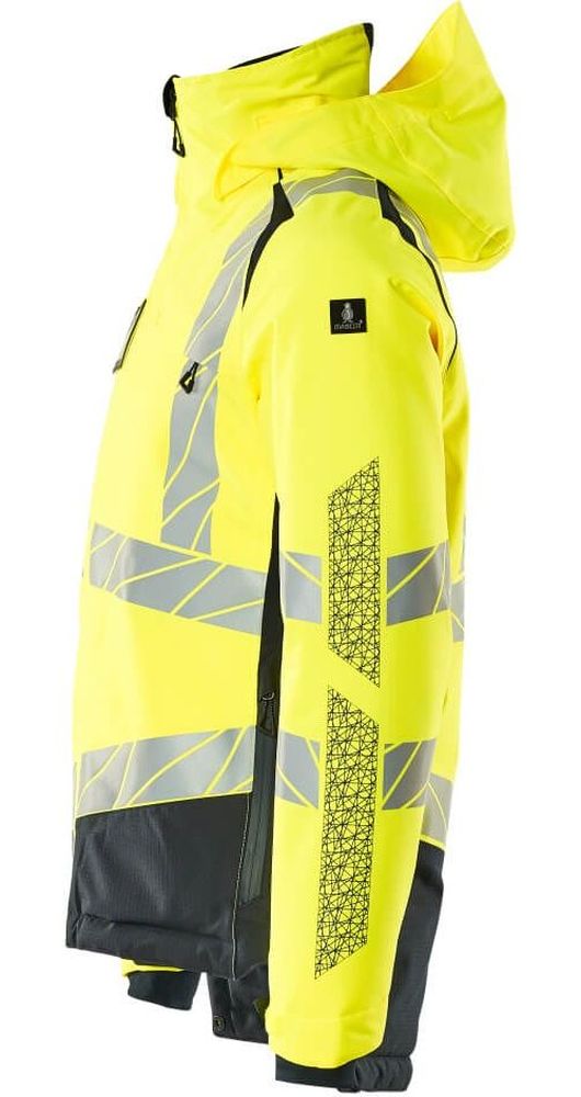 MascotWinterjackeAccelerateSafe19335-231Hi-visGelbSchwarzblau-XXL