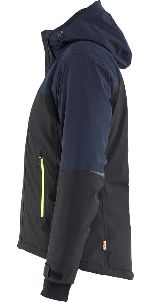 BlklderDamenArbeitsjackeSTRIKERWinterjackeStretch47071917DunkelMarineblauHighVisGelb-L