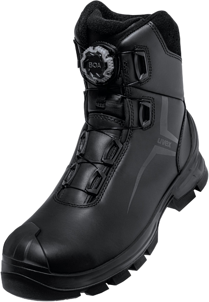 UvexSicherheitsschuhStiefel2MacsoleSicherheitsstiefelS3LSRS3LBOAFitSystem65363SchwarzOrange-35Weite12