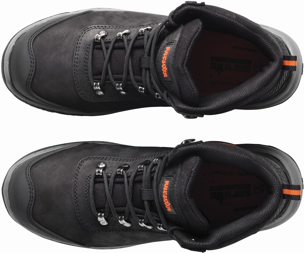 ScruffsSicherheitsschuheSicherheitsstiefelSabatan-Schwarz