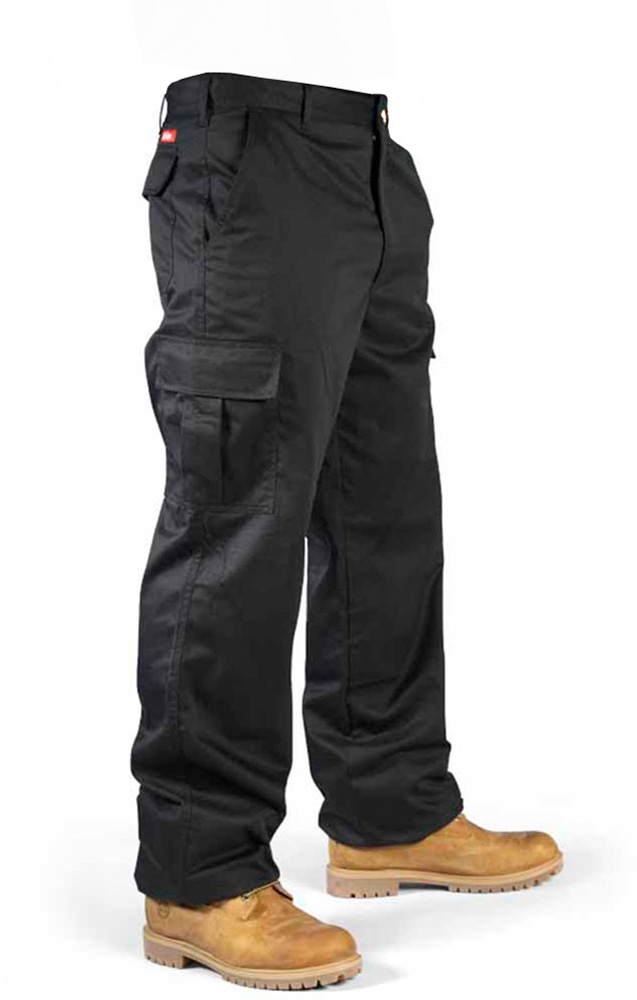 LeeCooperHoseLCPNT205MensWorkwearCargoTrouserBlack-W40-L31 LeeCooperHoseLCPNT205MensWorkwearCargoTrouserBlack-W40-L31