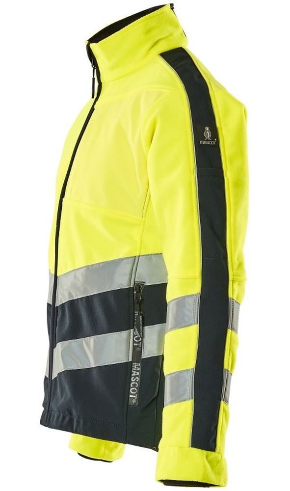MascotFleecejackeSheffieldSafeSupreme15503-259Hi-visGelbSchwarzblau-XXL