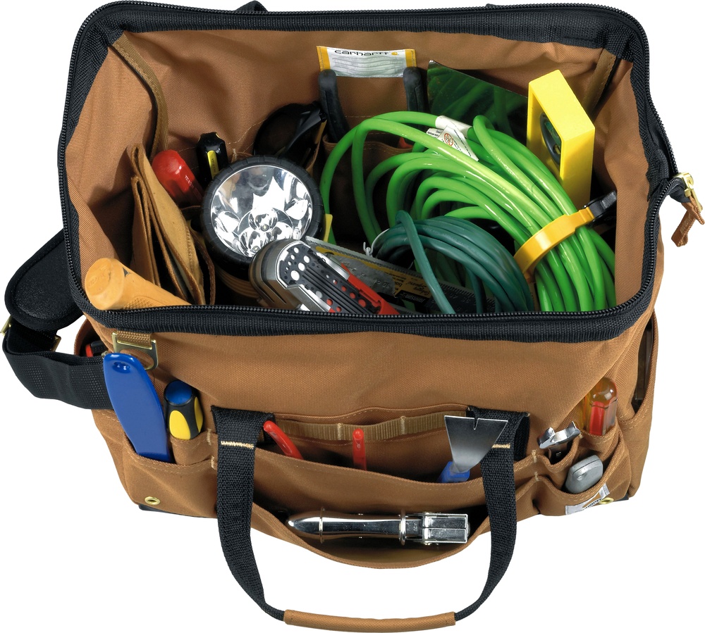 CarharttWerkzeugtasche16-Inch30PocketToolBagB0000518CarharttBrown