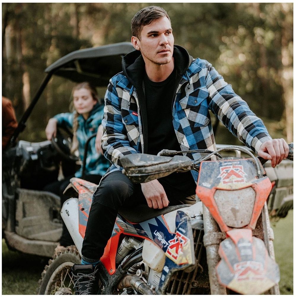 HardYakkaJackeQuiltedFlannelShacketG06690