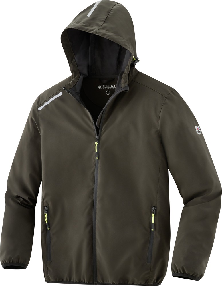 TerraxWorkwearArbeitsjackeDunkelgrnLimette
