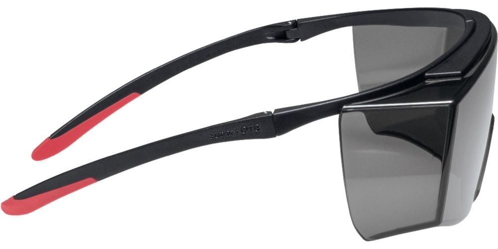 UvexberbrilleSuperFOtgGrauInfrarotschutz30InfPlus91693SchwarzRot