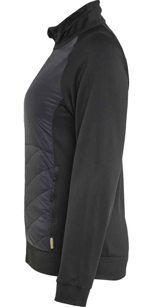 BlklderDamenHybridSweater34192526SchwarzDunkelgrau-L