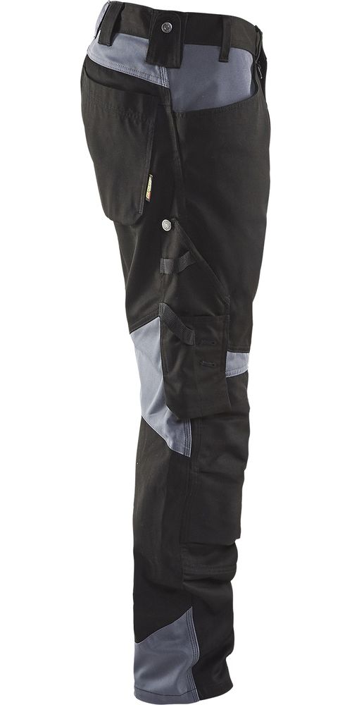 BlklderArbeitshoseHandwerkerohneNageltaschen15561860SchwarzGrau-C146