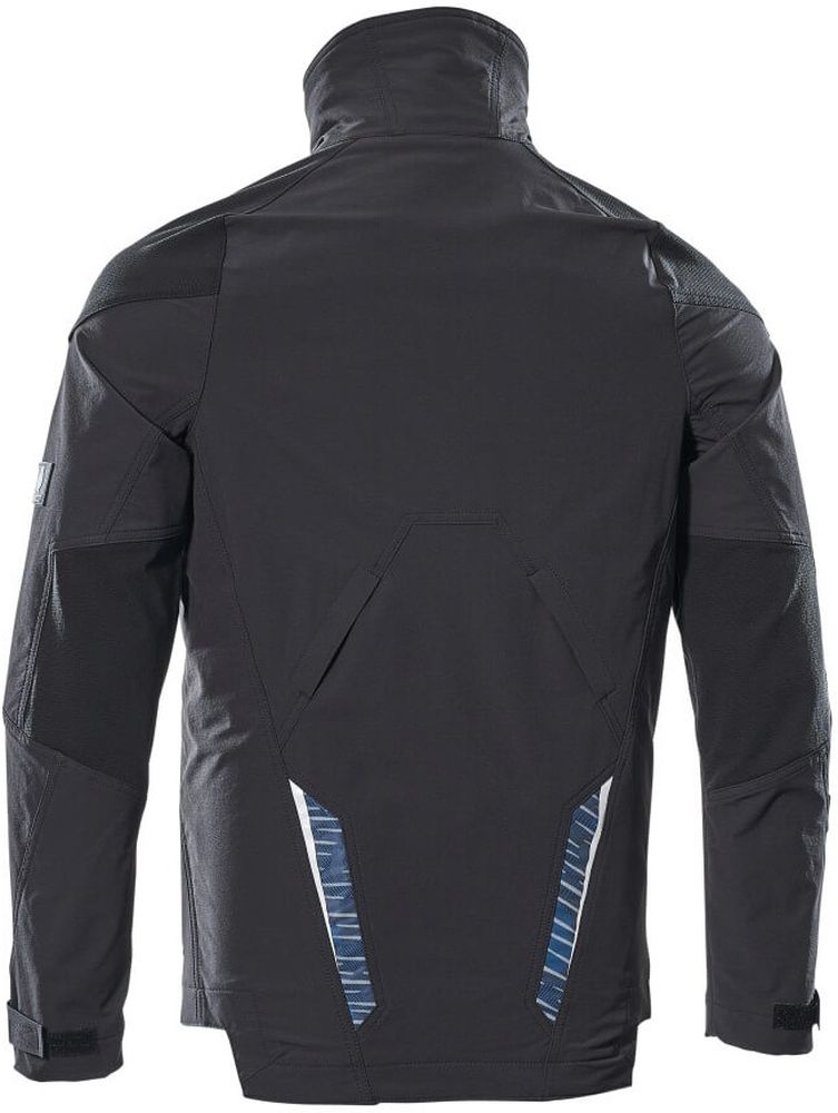 MascotJackeAdvanced17101-311SchwarzDunkelpetroleum-XXL