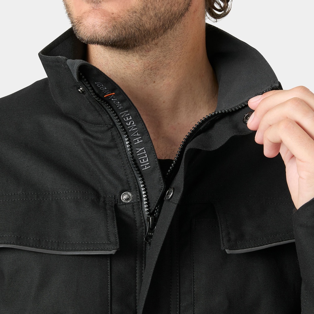 HellyHansenArbeitsjackeOxford20WorkJacket77260Black-XS