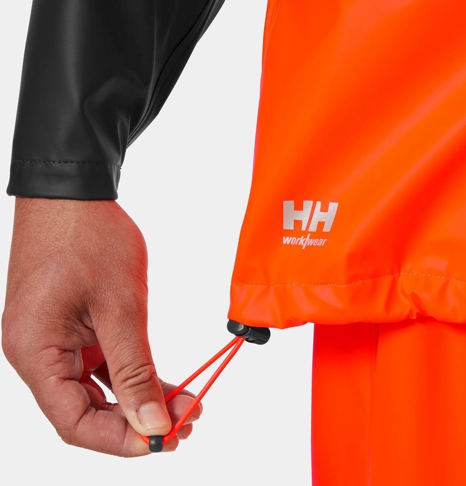 HellyHansenRegenjackeAddvisRainJacket70155OrangeEbony-S