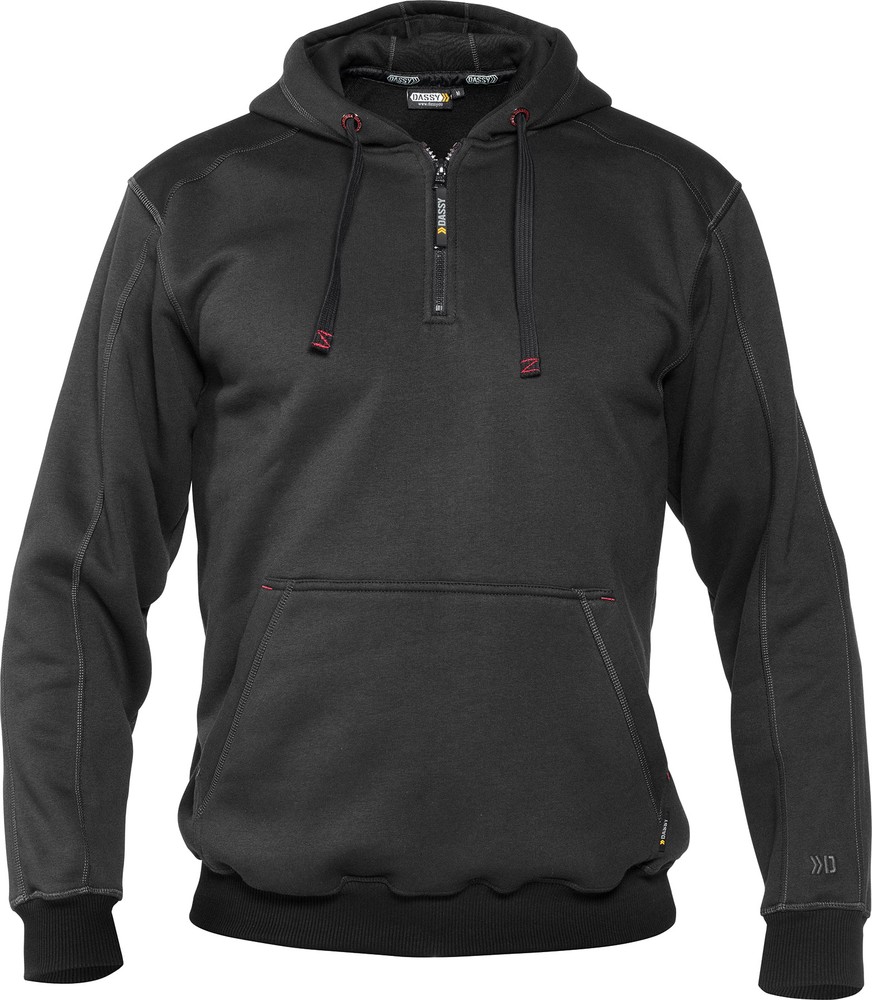 DassyKapuzensweatshirtIndyCOPES90AnthrazitgrauSchwarz