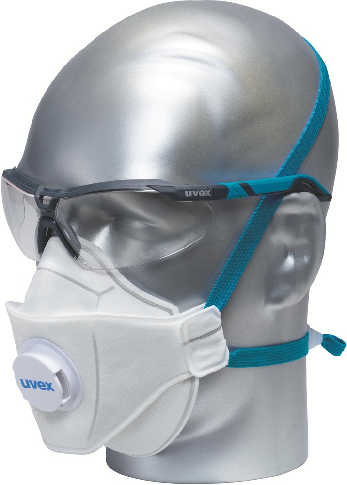 UvexFaltmaskeSilv-AirPremiumFfp1FlatFoldFlatfold511015Stck