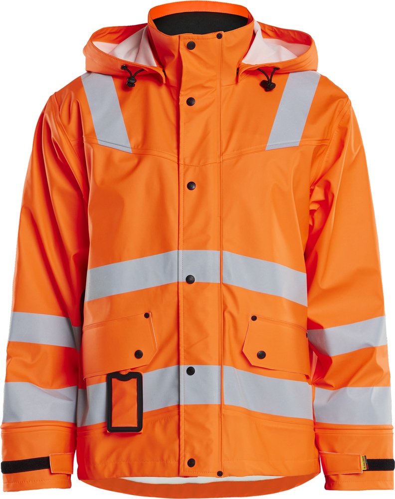 BlklderArbeitsjackeRegenjackeLevel243022003HighVisOrange-4XL