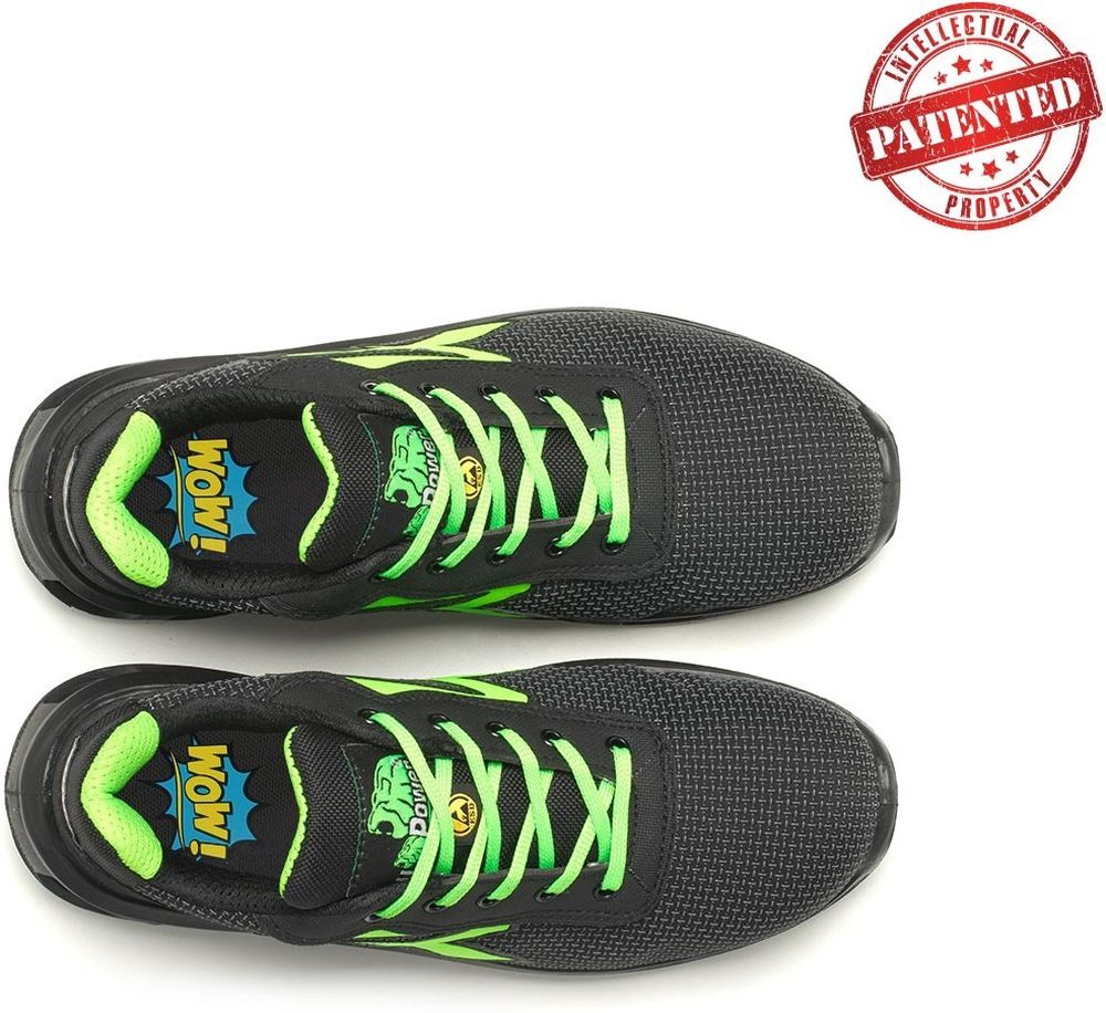 U-PowerSicherheitsschuheHalbschuheStrongEsdS3CiSrcRL20356Schwarz-38