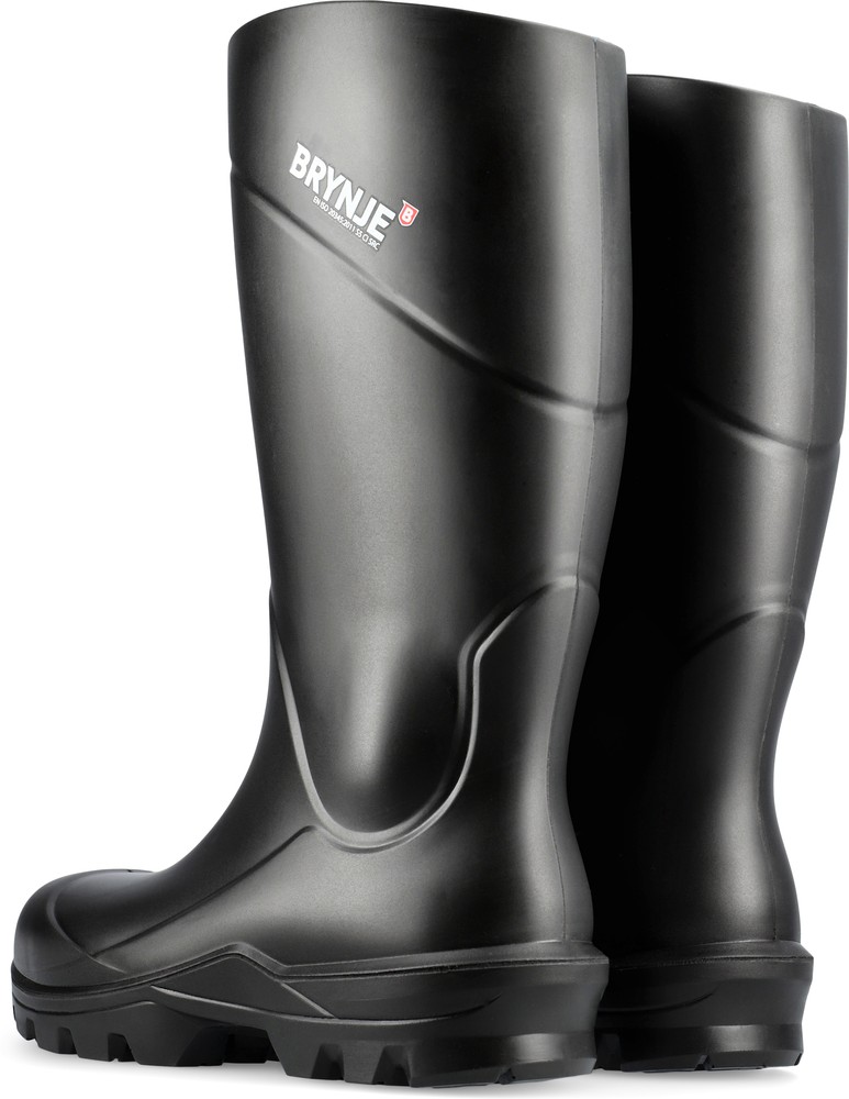 BrynjeGummistiefelSolid20Schwarz