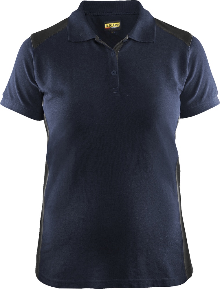 BlklderDamenPoloshirt33901050DunkelMarineblauSchwarz-L