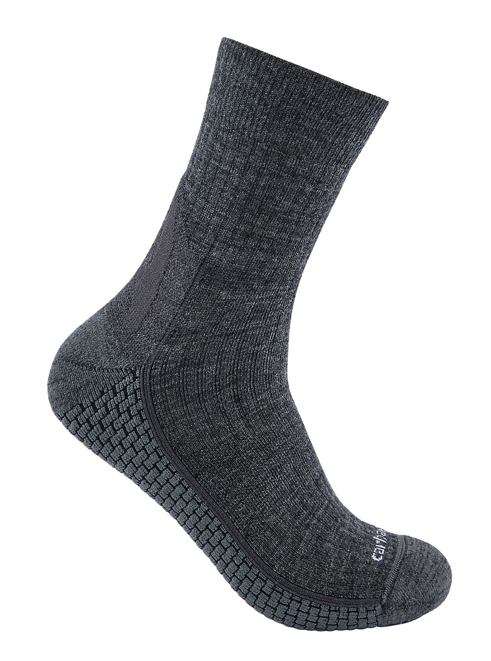CarharttSockenSyntheticWoolShortCrewSockCarbonHeather