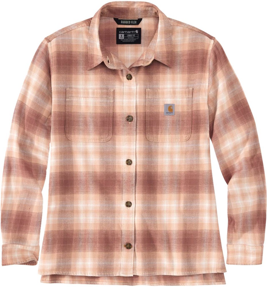 CarharttDamenHemdMidweightFlannelLSPlaidShirtStucco CarharttDamenHemdMidweightFlannelLSPlaidShirtStucco