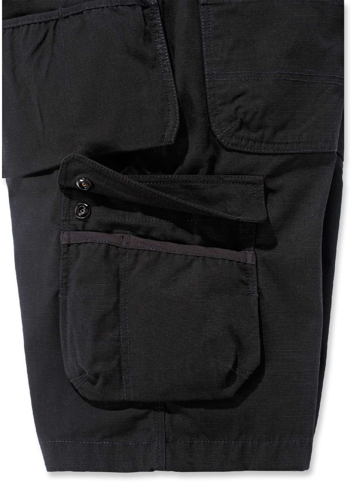 CarharttHerrenShortsSteelMultipocketShortBlack CarharttHerrenShortsSteelMultipocketShortBlack