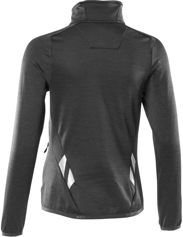 MascotDamenFleecepullovermitReiverschlussAccelerate18153-316Schwarz-XXL