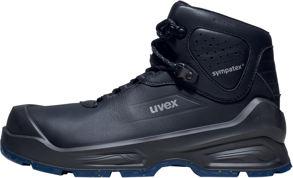 UvexSicherheitsschuhStiefel3MacsoleSicherheitsstiefelS7SR68631Schwarz-36Weite10