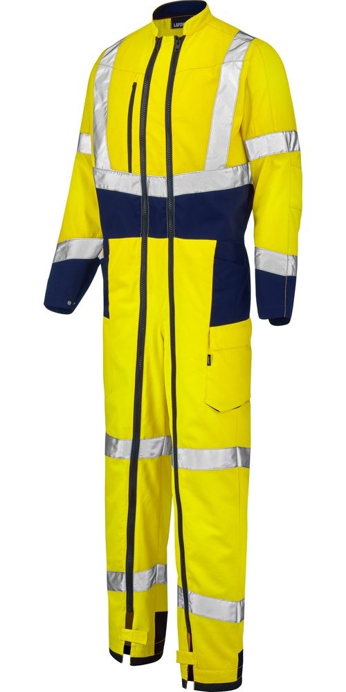 LafontOverallOpticPi5HVH3PIFluoYellowNavy-0XS