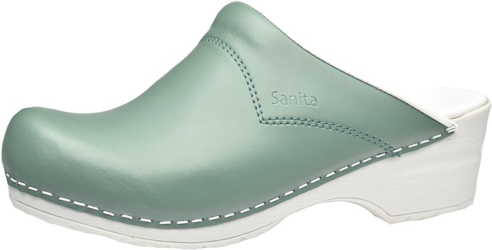 SanitaClogsHerrenSandalenPastelMint