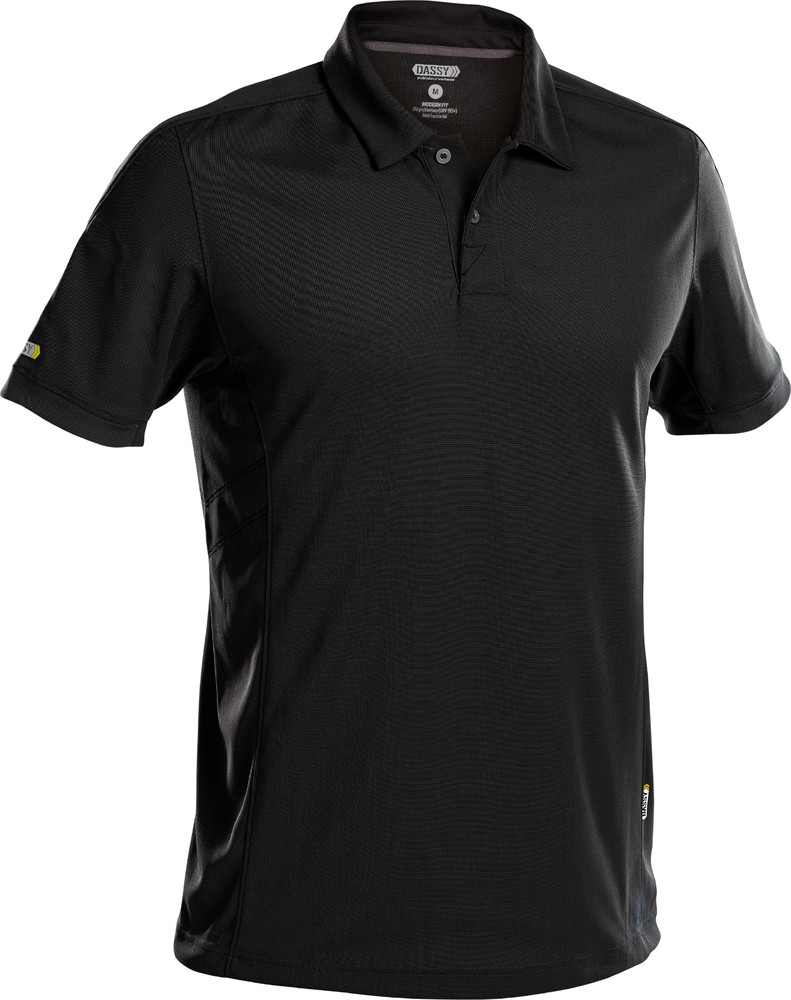 DassyPoloshirtTraxionPES44Schwarz