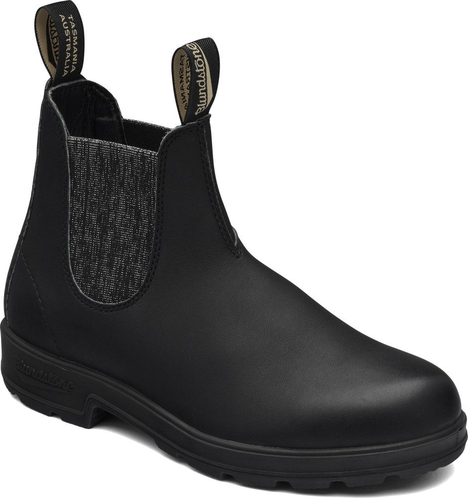 BlundstoneStiefelBoots2032VoltanBlackLeatherwithSilverGlitterElastic500Series