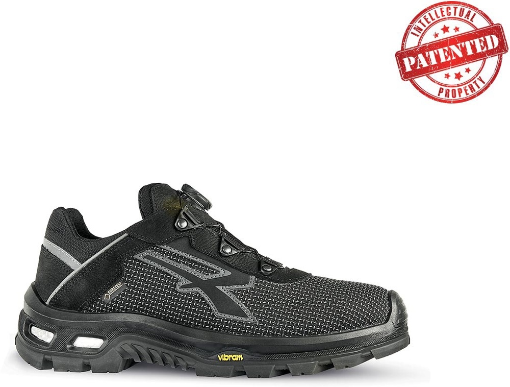 U-PowerSicherheitsschuheHalbschuheSauronS3WrHiCiHroSrcRL2E214Schwarz-38