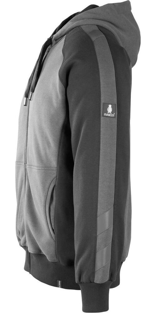 MascotKapuzensweatshirtmitReiverschlussWiesbadenUnique50566-963DunkelanthrazitSchwarz-XXL