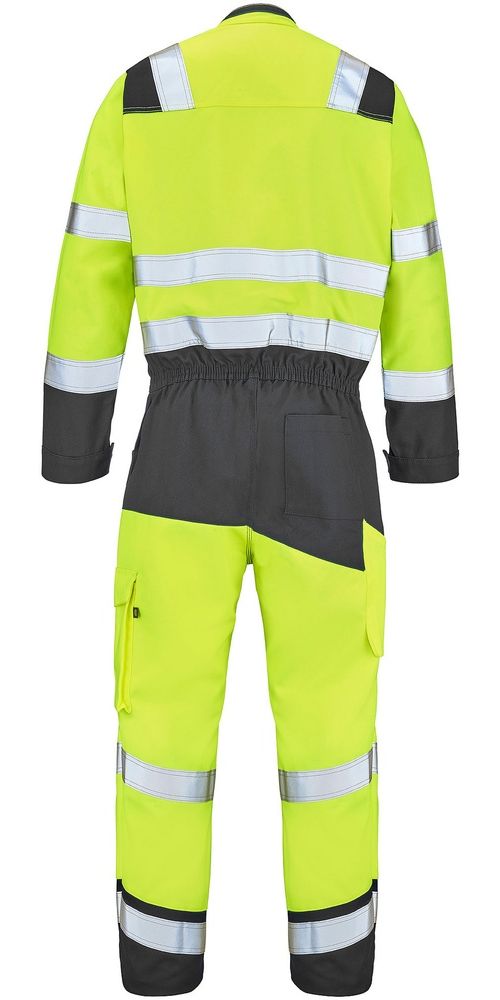 CepovettOverall2ReissverschlsseFluoSafeXp9J869570FluoYellowConvoyGrey-XS