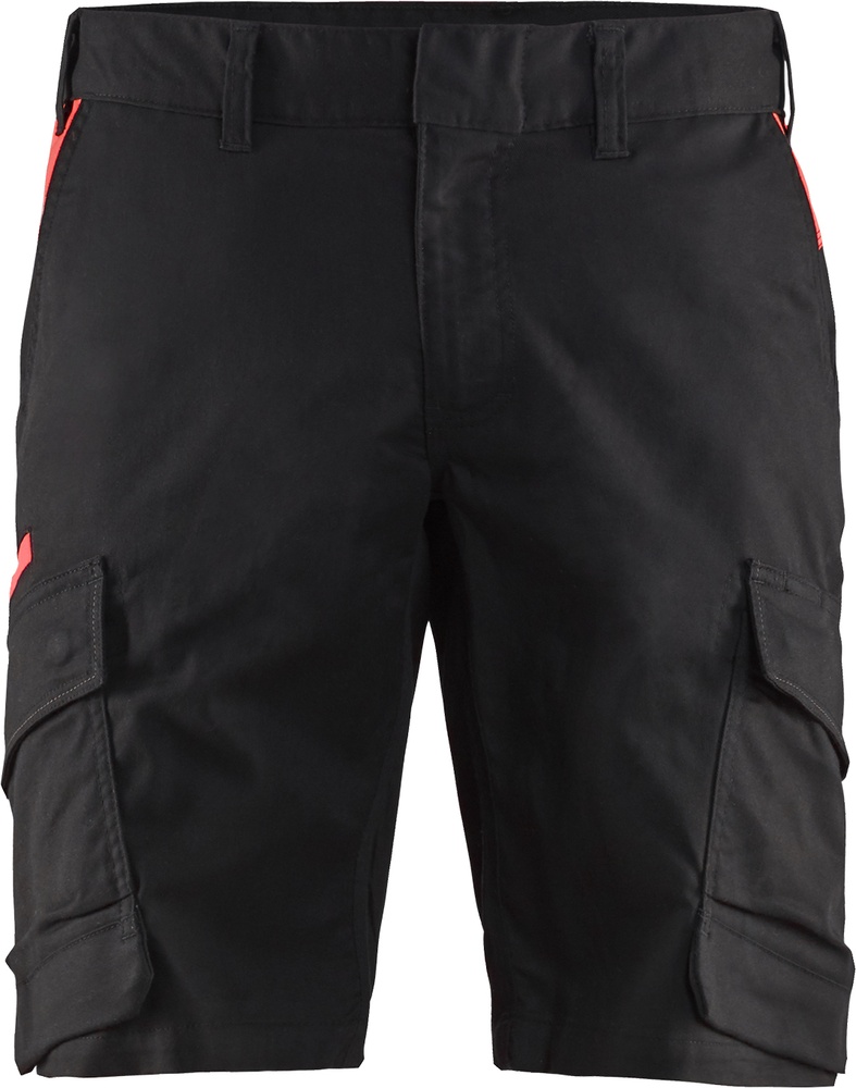 BlklderArbeitsshortsIndustrieShortsStretch14461832SchwarzRot-C44