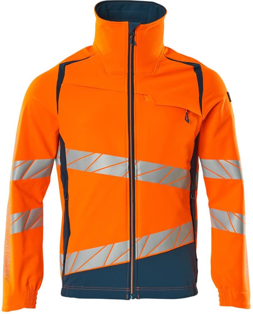 MascotJackeAccelerateSafe19009-511Hi-visOrangeDunkelpetroleum-XXL