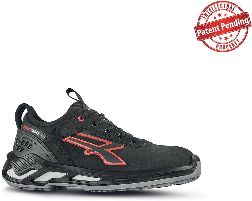 U-PowerSicherheitsschuheHochschuheTuckerEsdS3CiSrcRS20184Schwarz-35