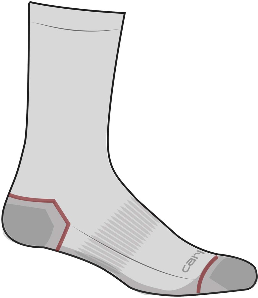 CarharttForceMidweightCrewSock3PackGrey