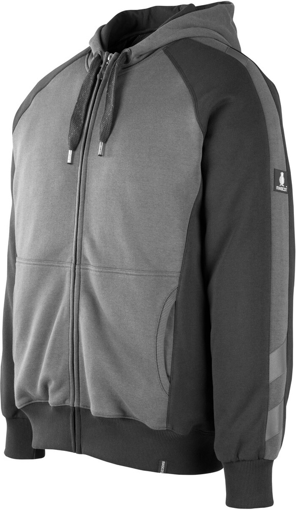 MascotKapuzensweatshirtmitReiverschlussWiesbadenUnique50566-963DunkelanthrazitSchwarz-XXL