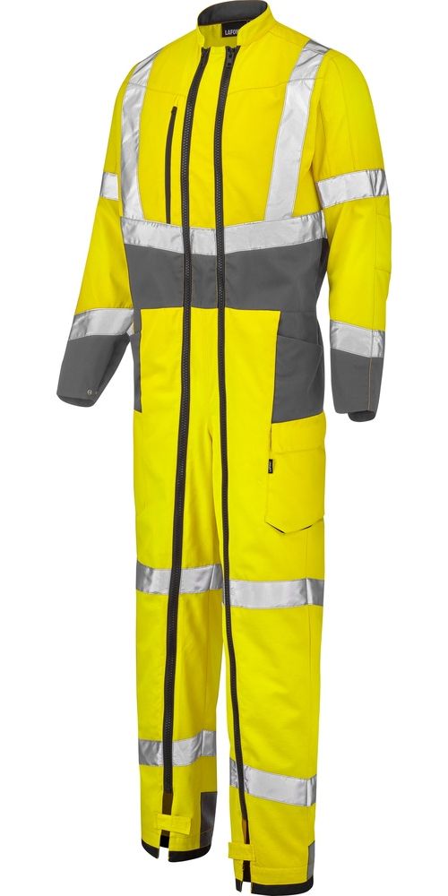 LafontOverallOpticPi5HVH3PIFluoYellowMineralGrey-0XS
