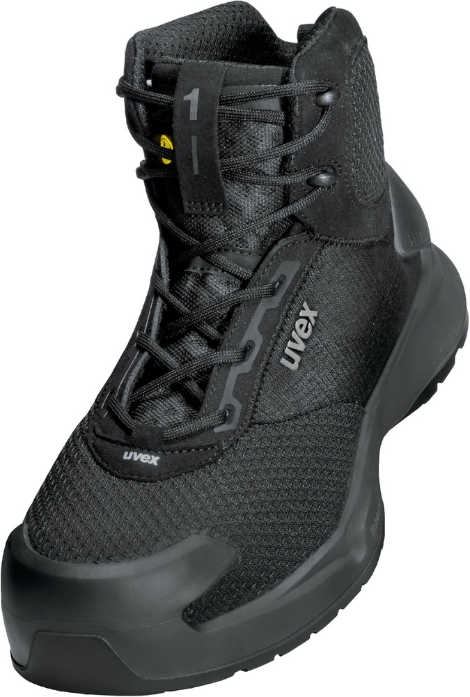 UvexSicherheitsschuhStiefel1X-CraftSicherheitsstiefelS1PlSR68011Schwarz-35Weite10