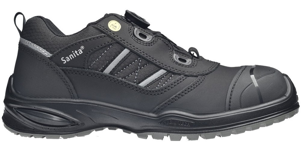 SanitaHerrenSicherheitsschuhThulit-Esd-S3S-LockShoeBlack-Grey