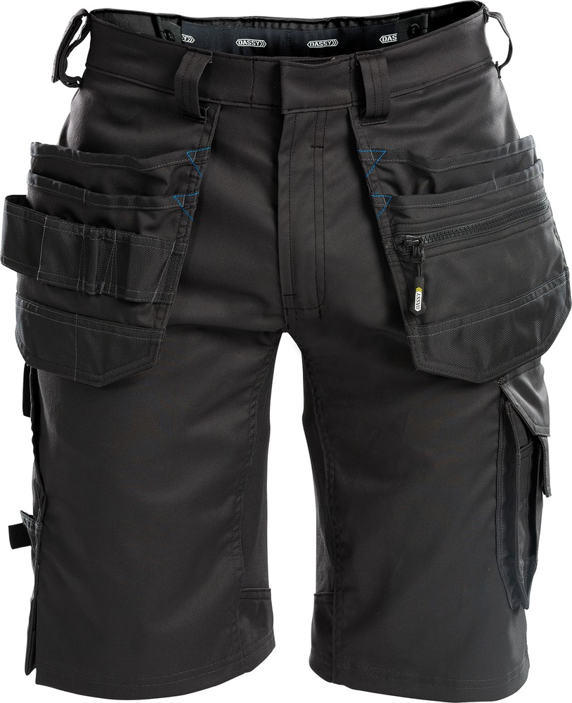 DassyArbeitsshortsmitStretchundHolstertaschenTrixPESCO41Schwarz