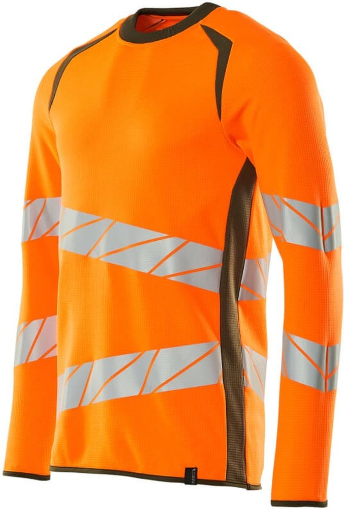 MascotSweatshirtAccelerateSafe19084-781Hi-visOrangeMoosgrn-XXL
