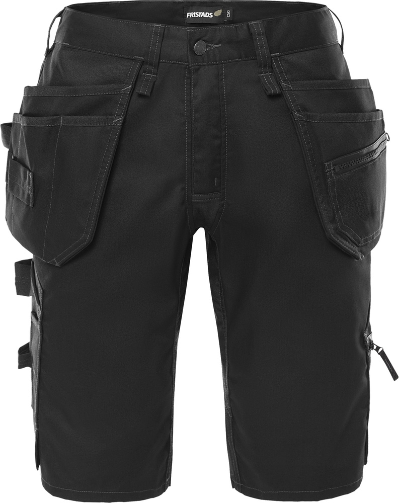 FristadsDamenHandwerkerStretch-Shorts2904GWM301276Black-50
